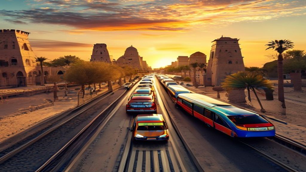 Transport en Égypte : taxi, Uber, train et bus interurbains
